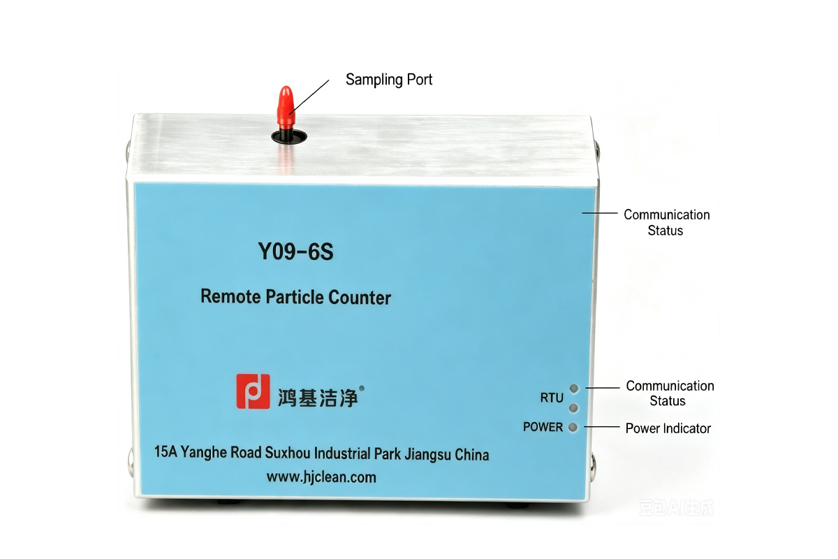 Y09-6S remote particle counter Y09-6S remote particle counter